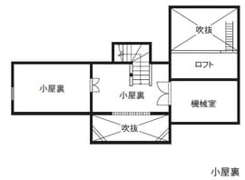 注文住宅で3000万円台の家の間取り図