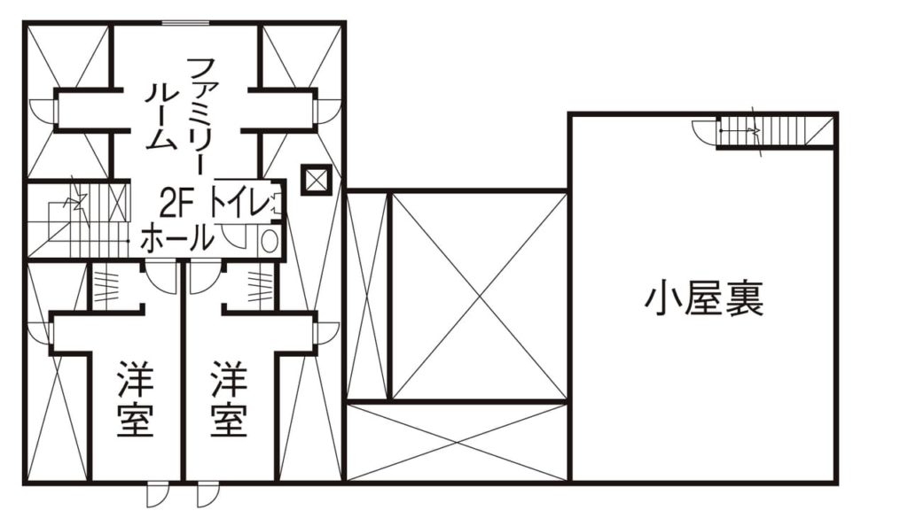 注文住宅で5000万円以上する家の間取り図