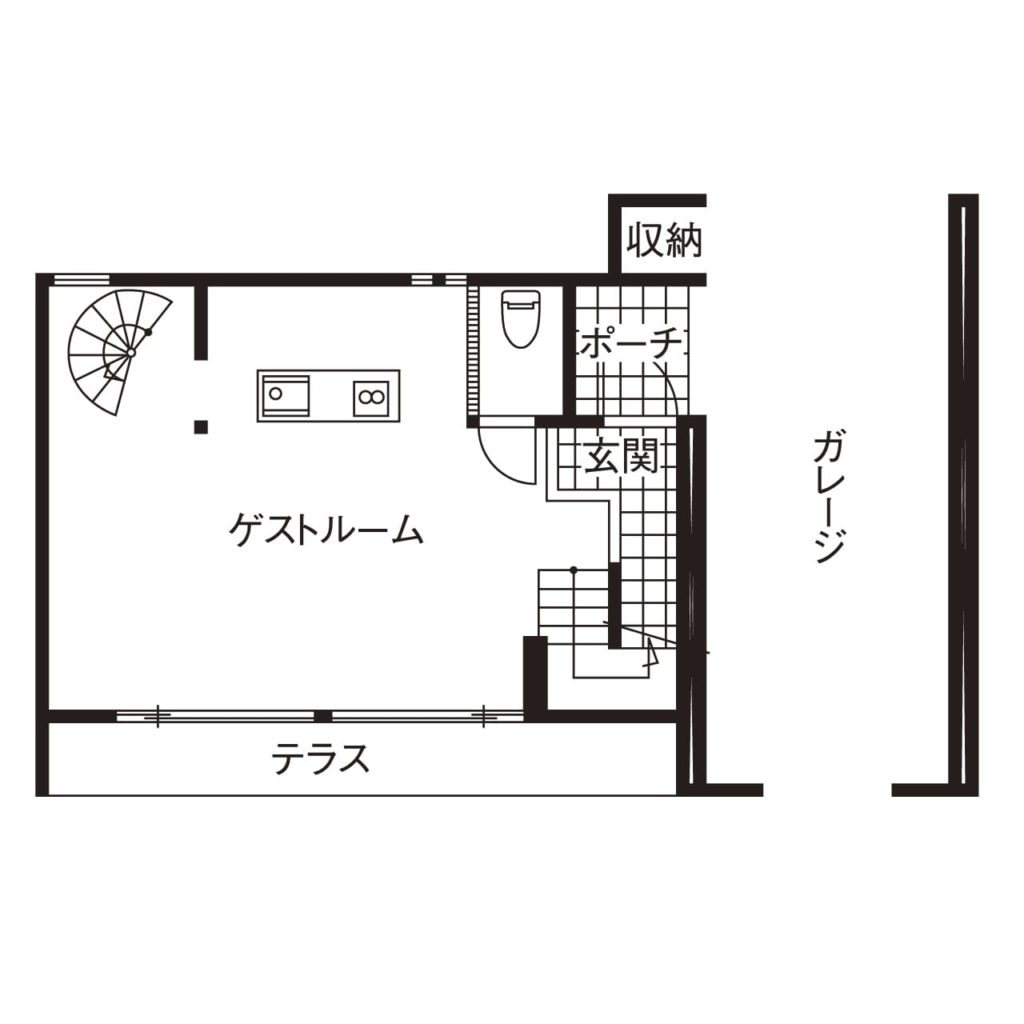 注文住宅で5000万円以上する家の間取り図