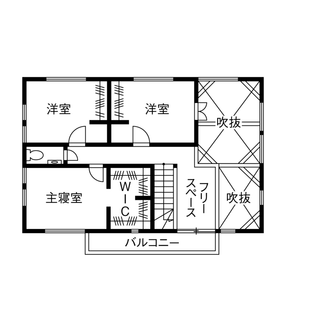 1,670万円の家の間取り図