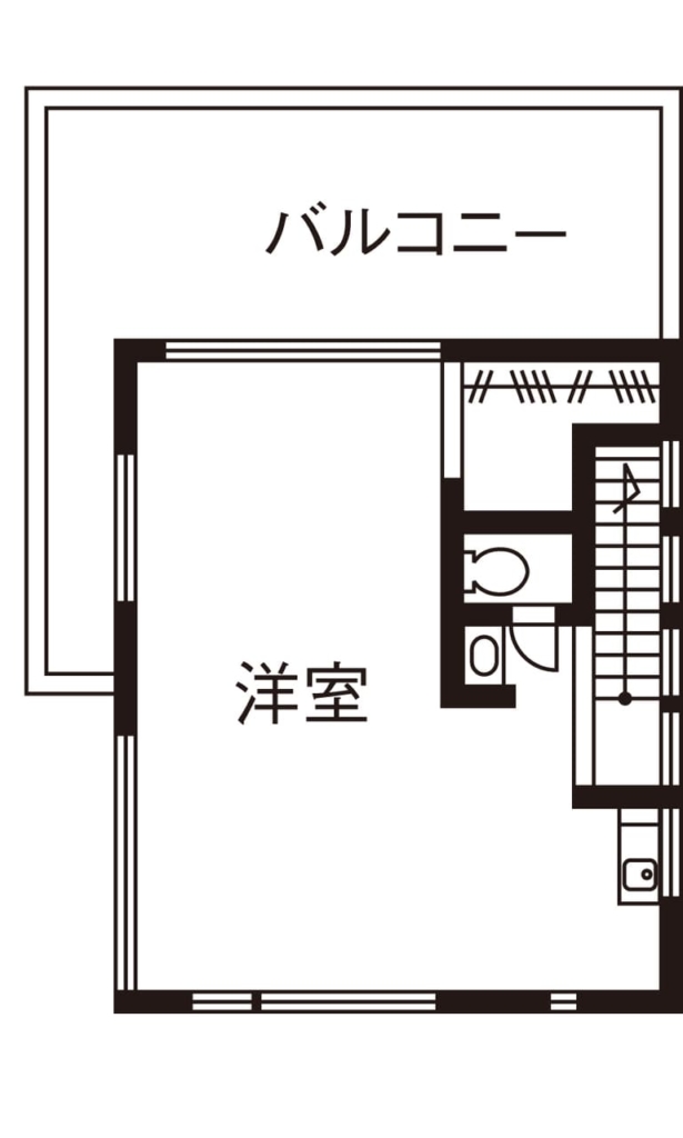 72.9坪の家の間取り図