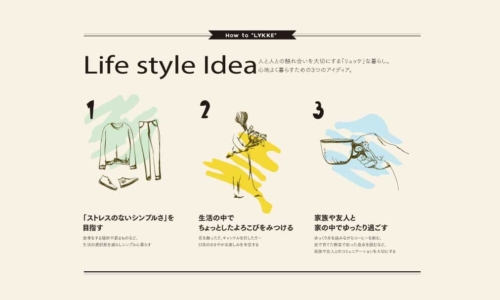 シンプルスタイル『Lykke』