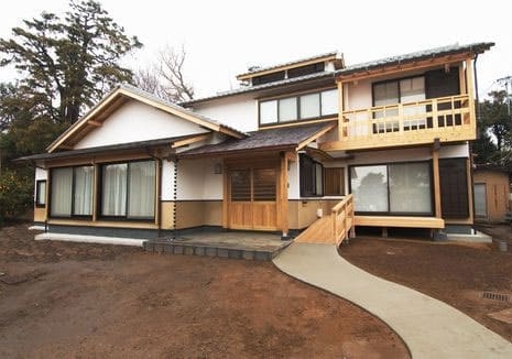 注文住宅のおしゃれな外観（和風）