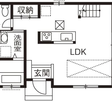 本体価格1211万円の家