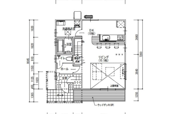 サンワ設計のシャルマン No.183の間取り図