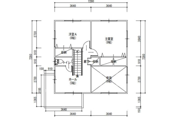 サンワ設計のシャルマン No.183の間取り図