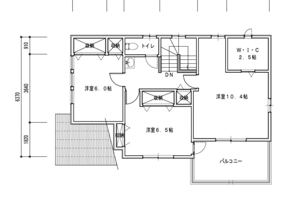 サンワ設計のシャルマンNo.001の間取り図