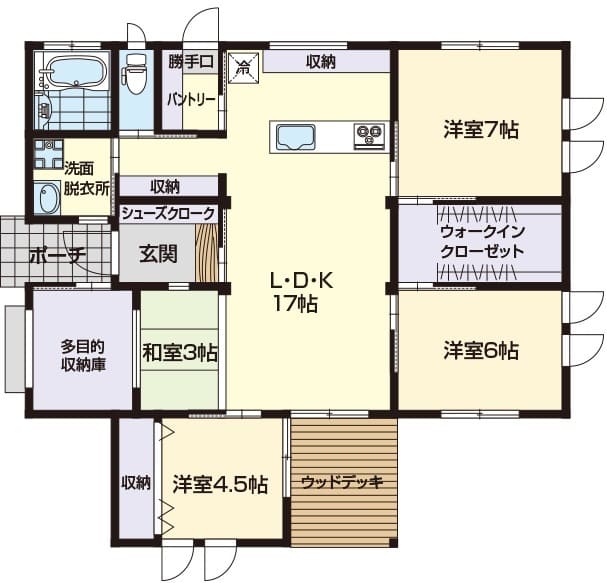 18坪 19坪 坪 30坪 シニア向け平屋の間取り 注文住宅ヘルプナビ