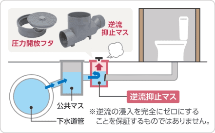 逆流抑止マス